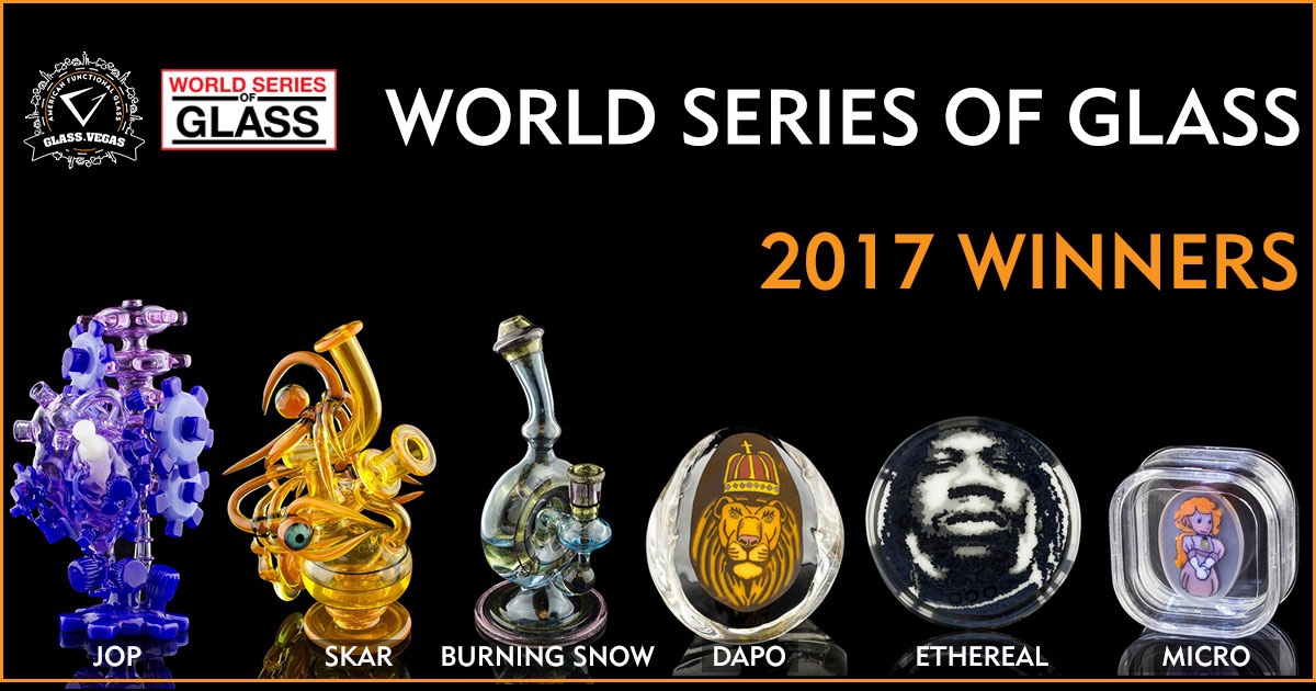 2017 World Series of Glass Winners Glass Vegas Expo American