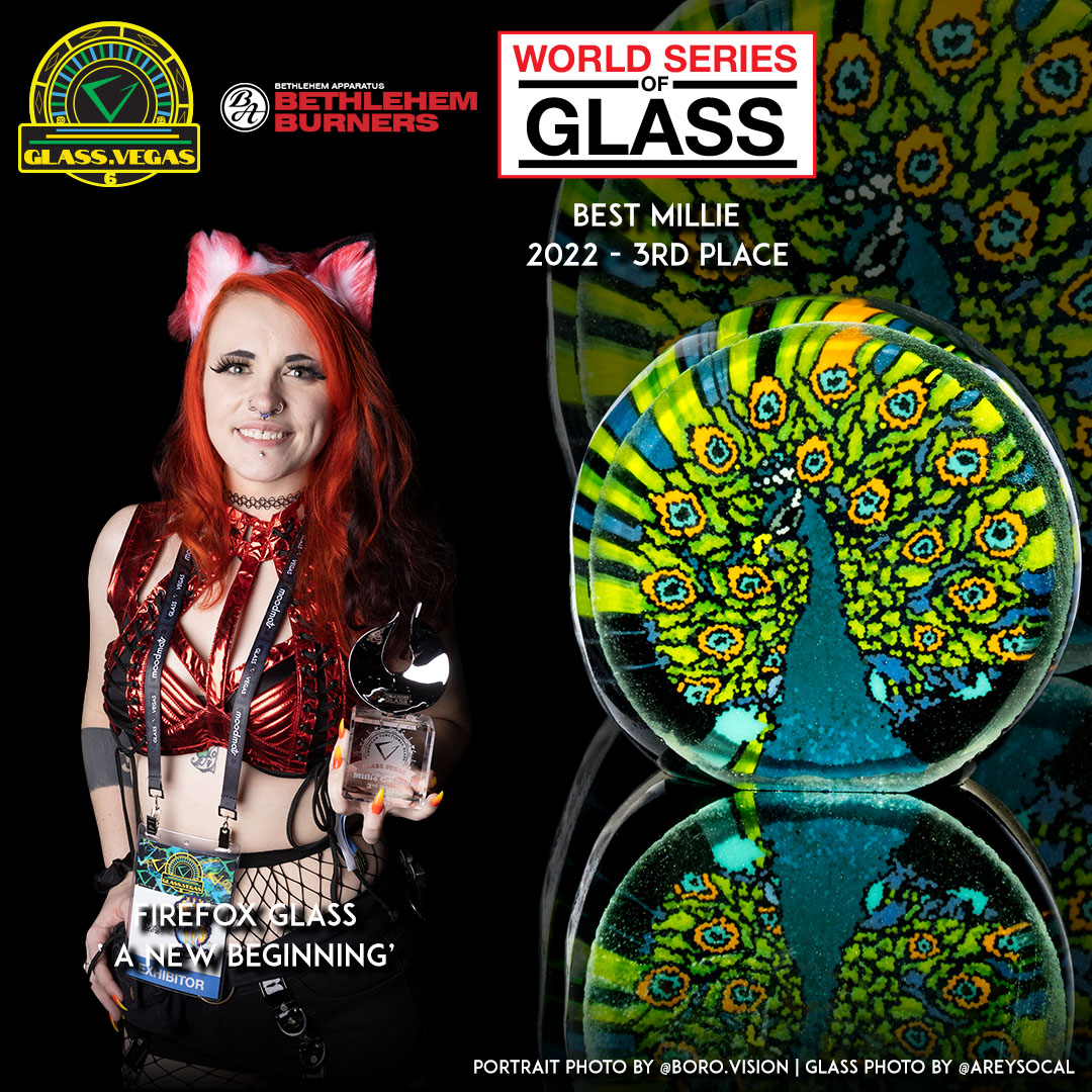 3rd Place Millie - Firefox Glass
