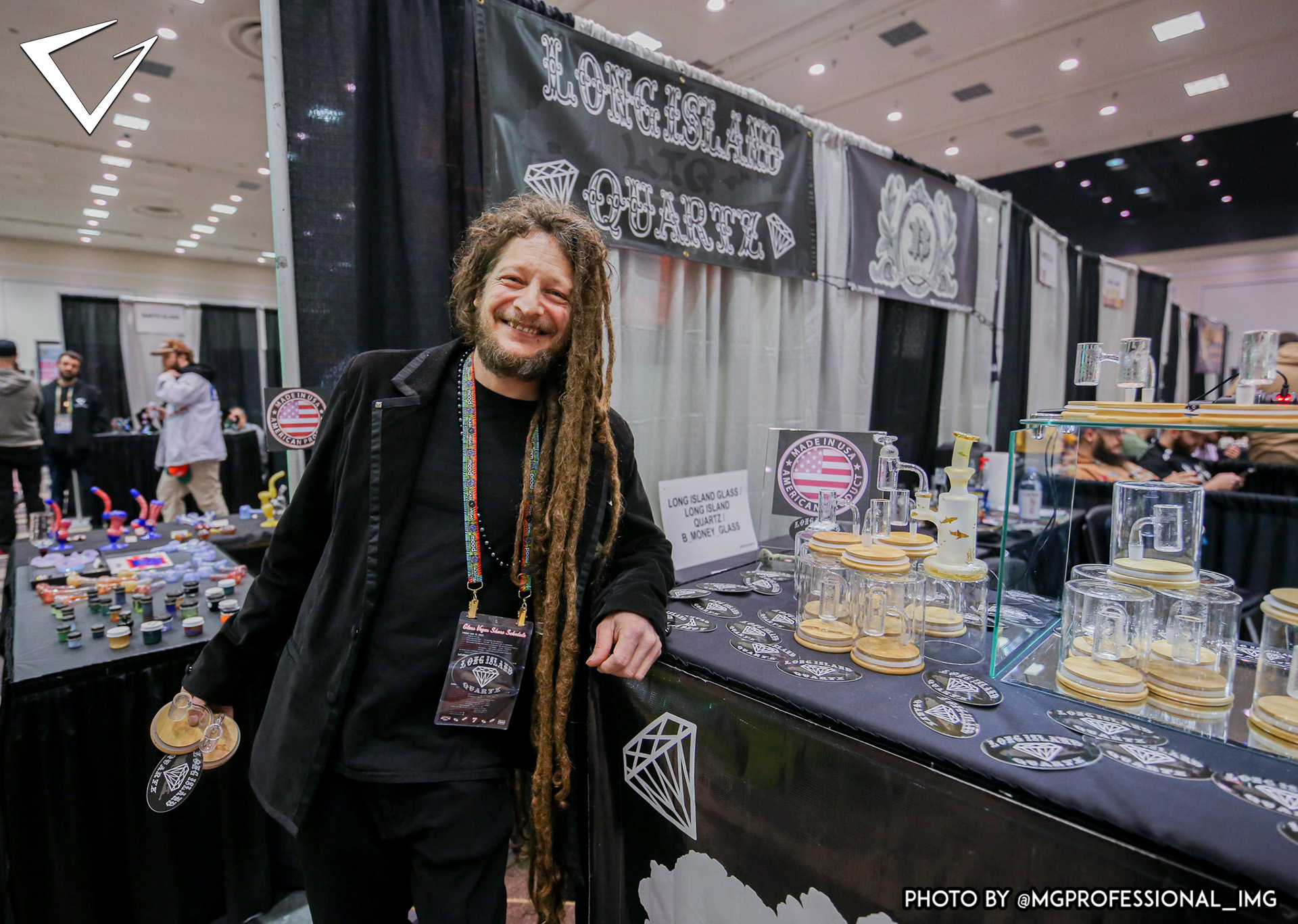 Glass Artists at Booth